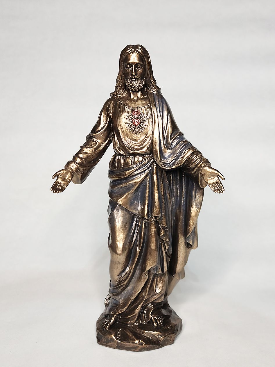 Jesus Bronze fusion (standing) 8&quot;