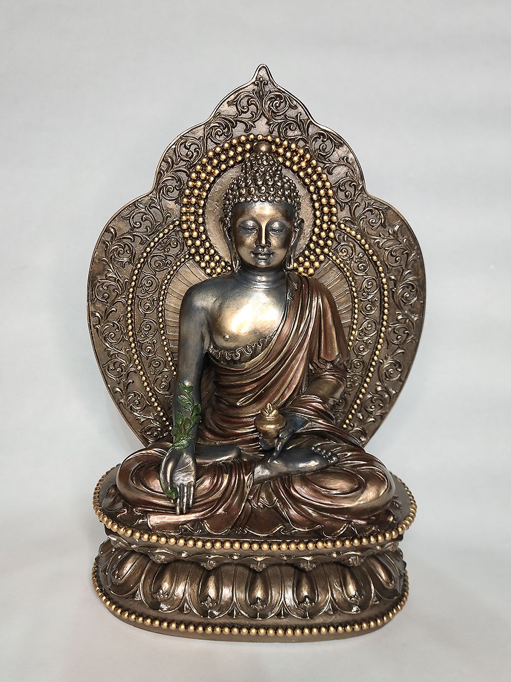 Buddha pardi Bronze fusion (sitting) 11&quot;