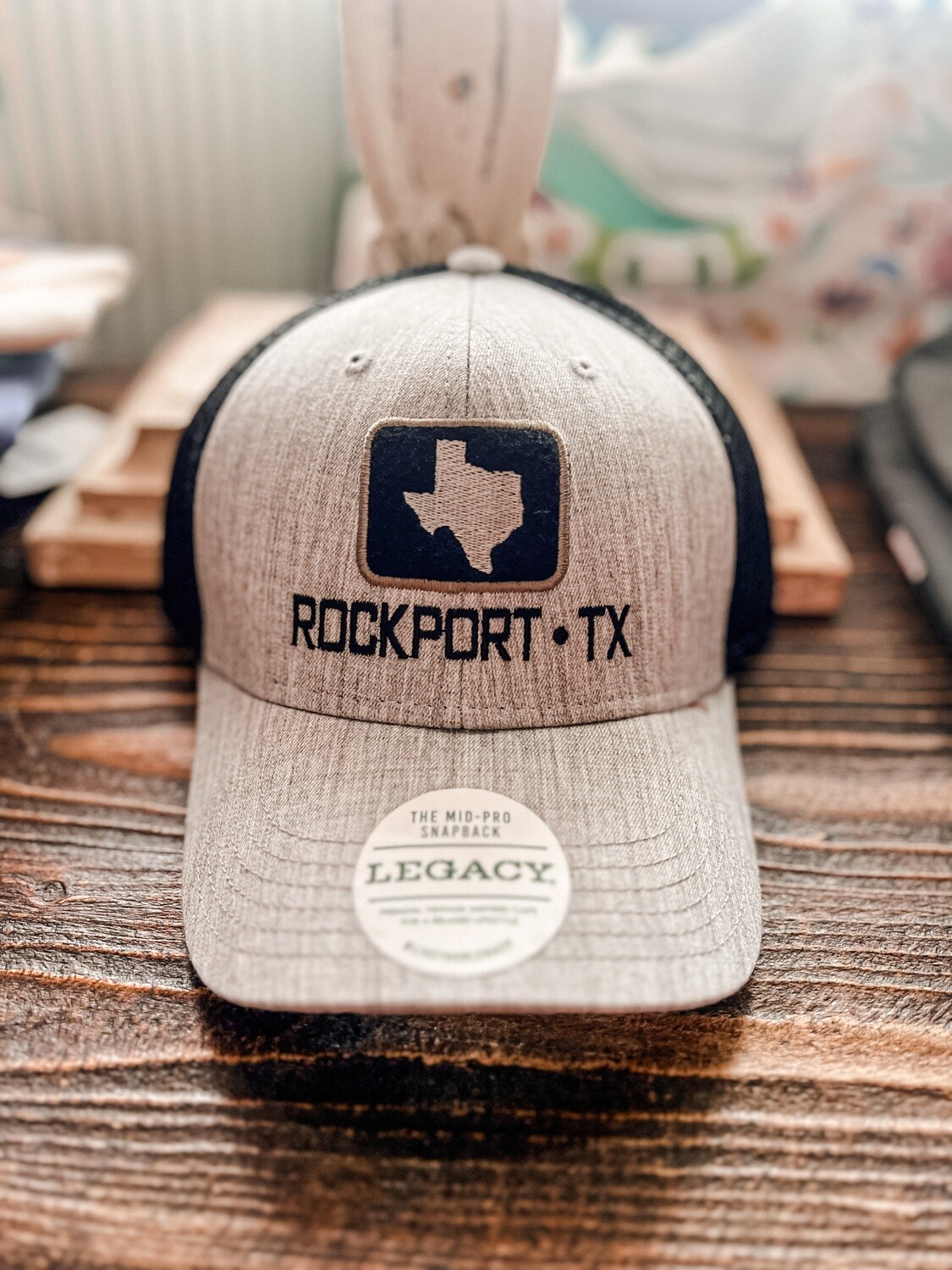 Legacy Grey/Black Mid Pro Rockport Trucker