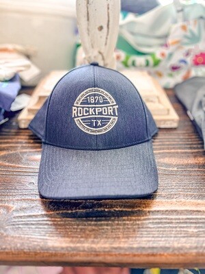 Fahrenheit Solid Navy 1870 Rockport Cap