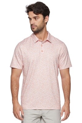 Flag & Anthem Cobbtown Coral Performance Polo