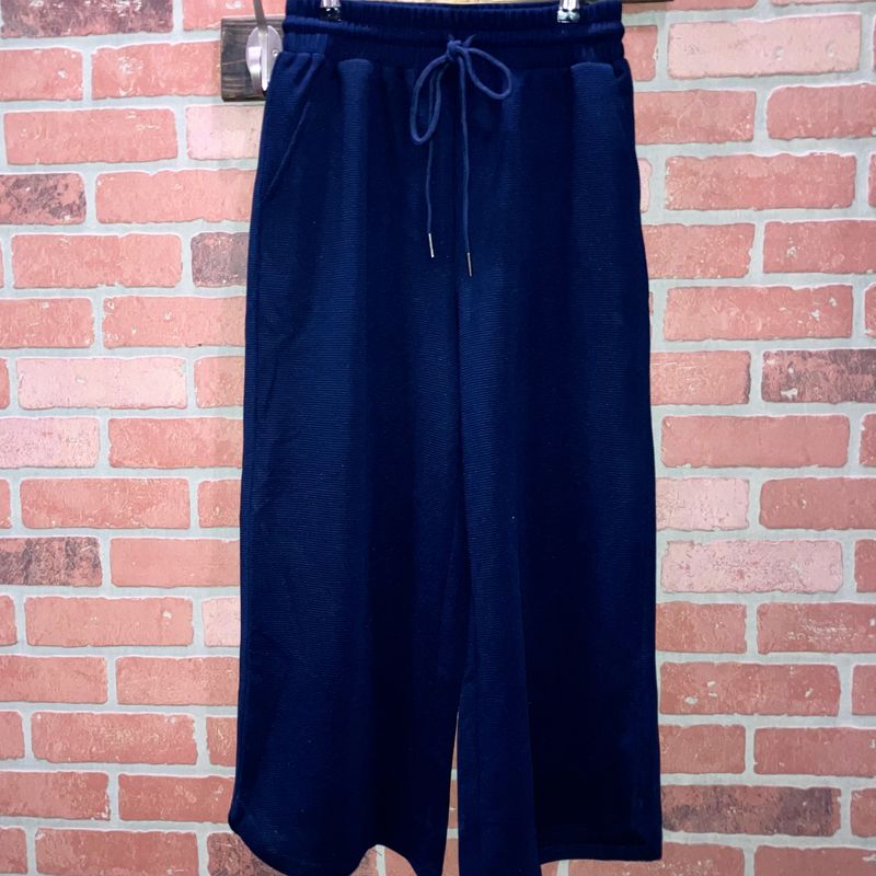 Navy Drawstring Pants (Set 2/2)