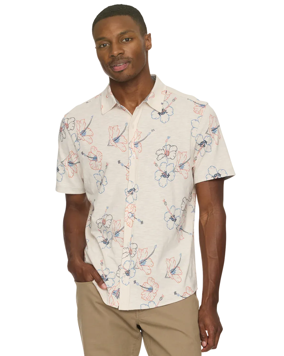 F&A S2372 Hawaiian S/S TAN