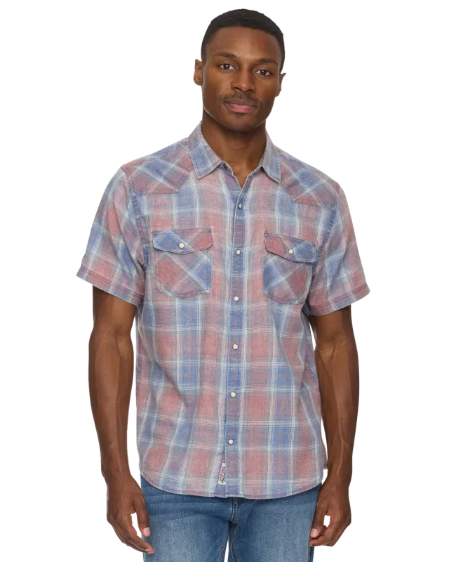 F&A S2466 S/S RD/NVY