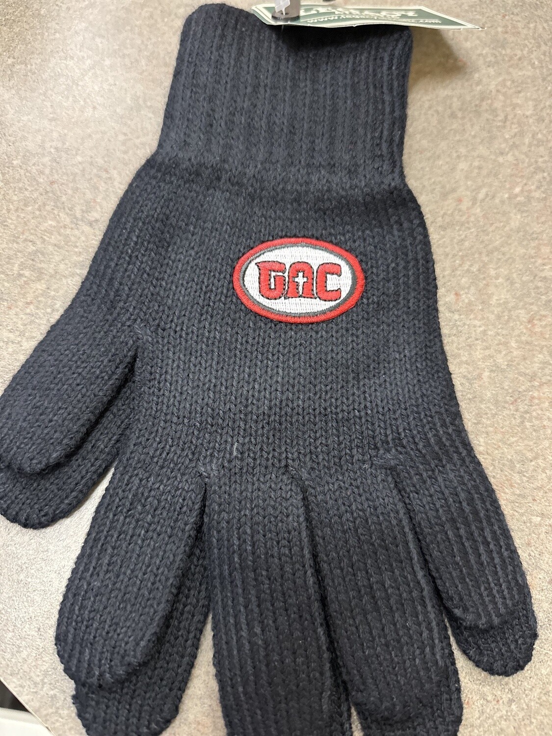 Knit Gloves- Black  99LGKNG