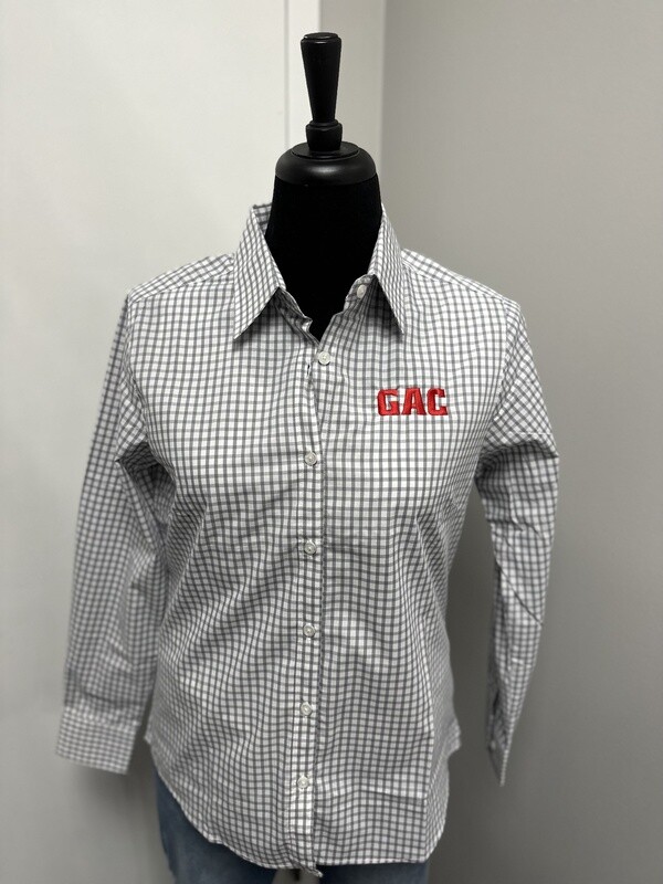 Vantage Women&#39;s Gingham Shirt 22vwgs