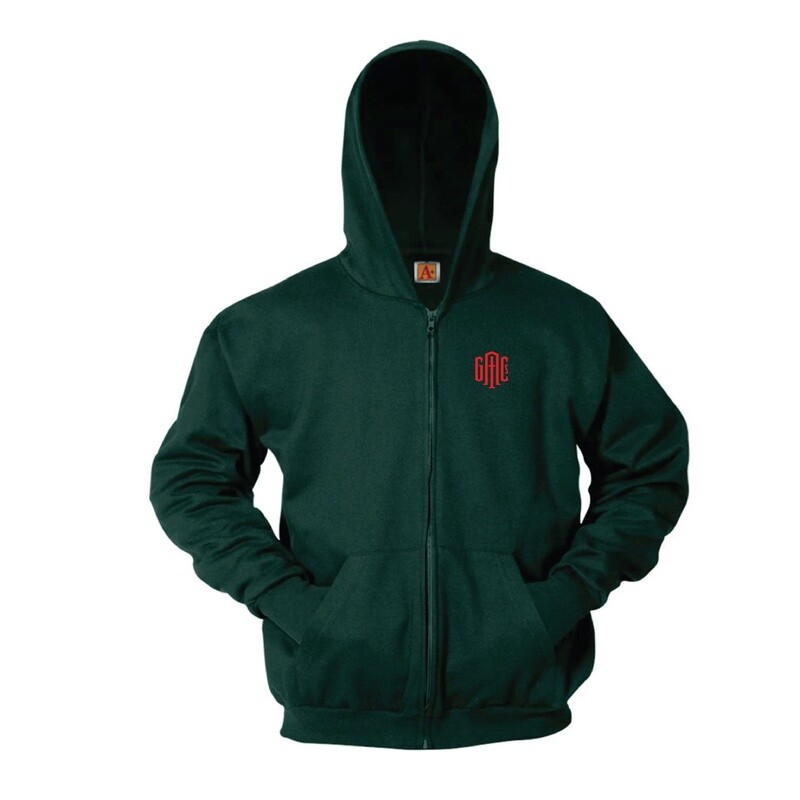 Uniform Full Zip Jacket- black-toddler