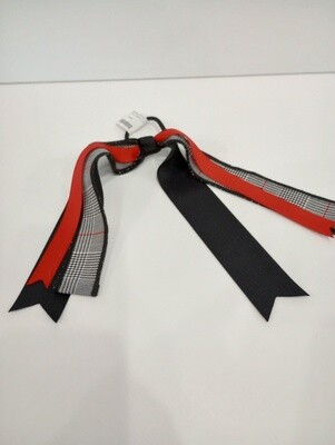 Uniform AFT Plaid Ribbon Streamer Tie