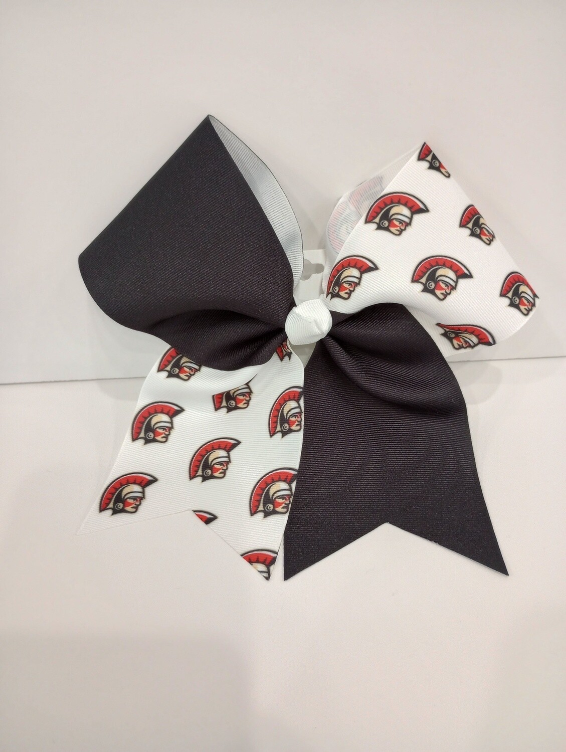 Uniform AFT Large Cheer Bow Blk/Spartan