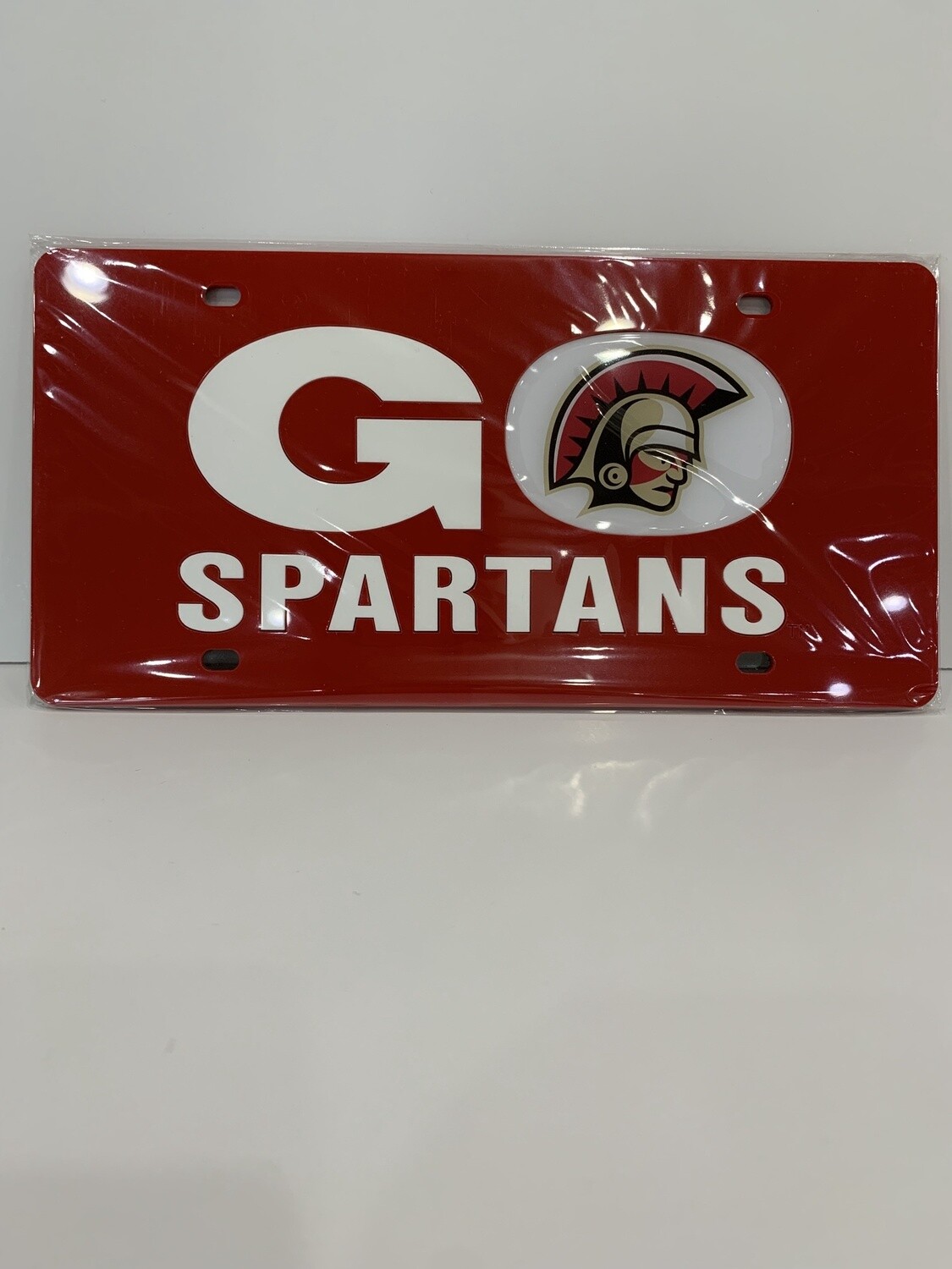 License Plate Go Spartans 16SDLP