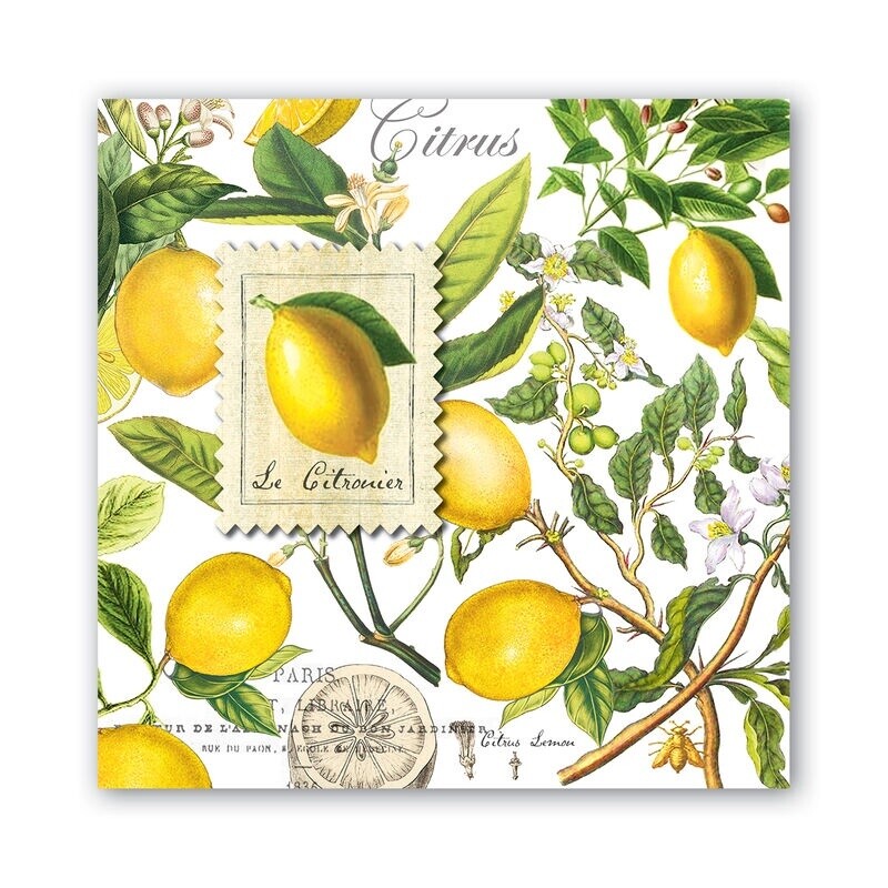Lemon Basil Luncheon Napkin