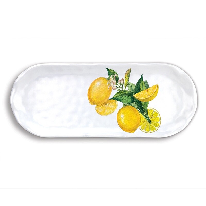 Lemon Basil Melamine Tray