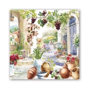 Tuscan Terrace Luncheon Napkin
