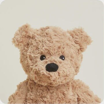 Brown Curly Bear Warmie
