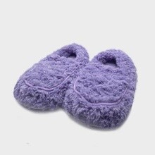 Warmies Purple Slippers