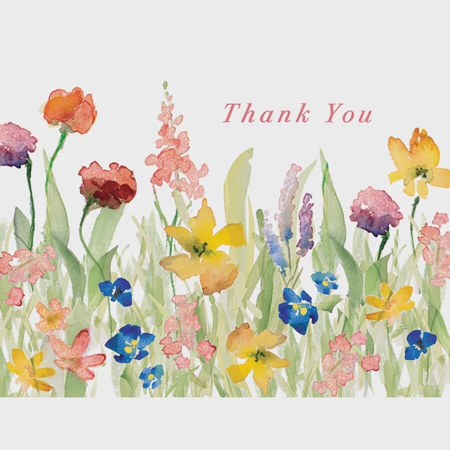 Wildflower Thank You Notes