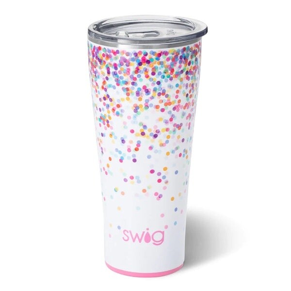 Swig Tumbler (32oz), Design: Confetti