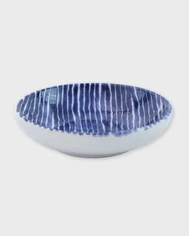 Santorini Striped Condiment Bowl