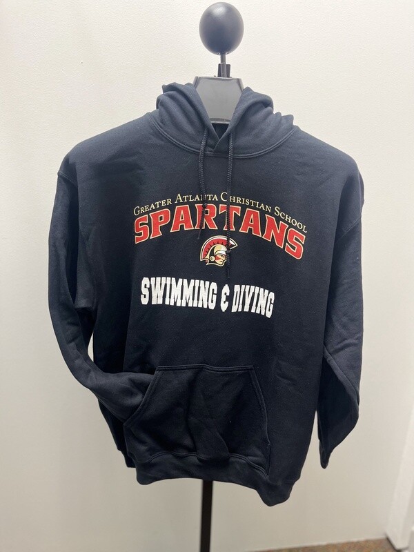 Spartans Swim &amp; Dive Program Hoodie 22ps