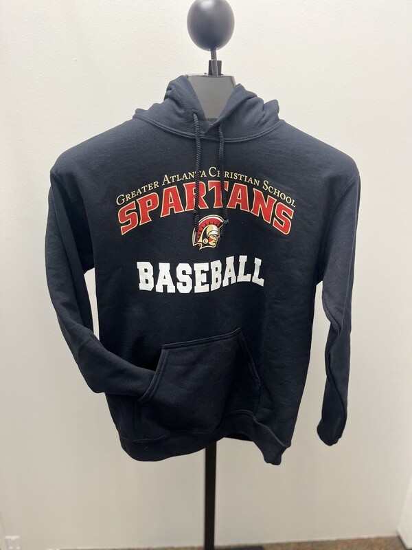 Spartans Baseball Program Hoodie 22ps