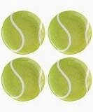 Tennis 6&quot; Melamine Plate, Set of 4