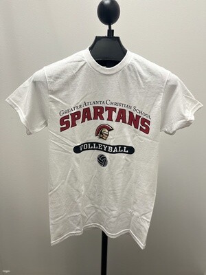 Spartans Volleyball Program T-shirt 20psv