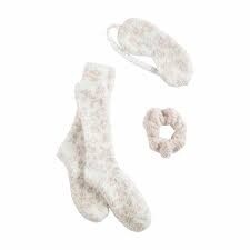 Chenille Gift Set, Color: cream