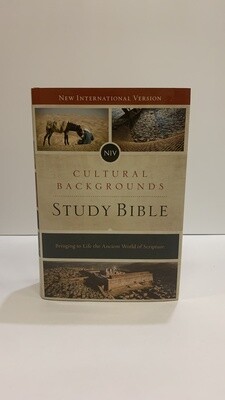 NIV Study Bible - Cultural Backgrounds 9780310431589