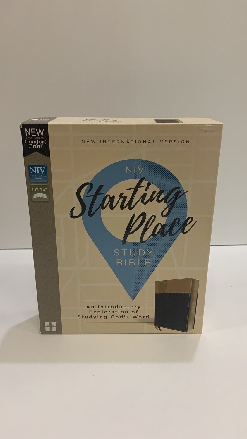 NIV Starting Place study Bible 9780310450689