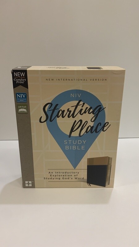 NIV Starting Place study Bible 9780310450689