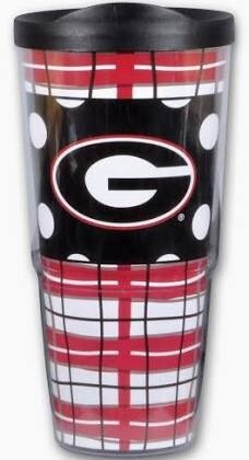 UGA Tumbler w Lid (24 oz)