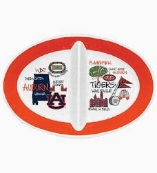 Auburn 2 Section Melamine Bowl