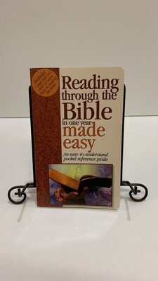 Reading through the Bible in one year made easy 9781565637924