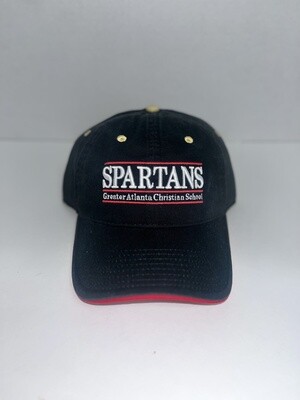 Black Bar spartan Hat