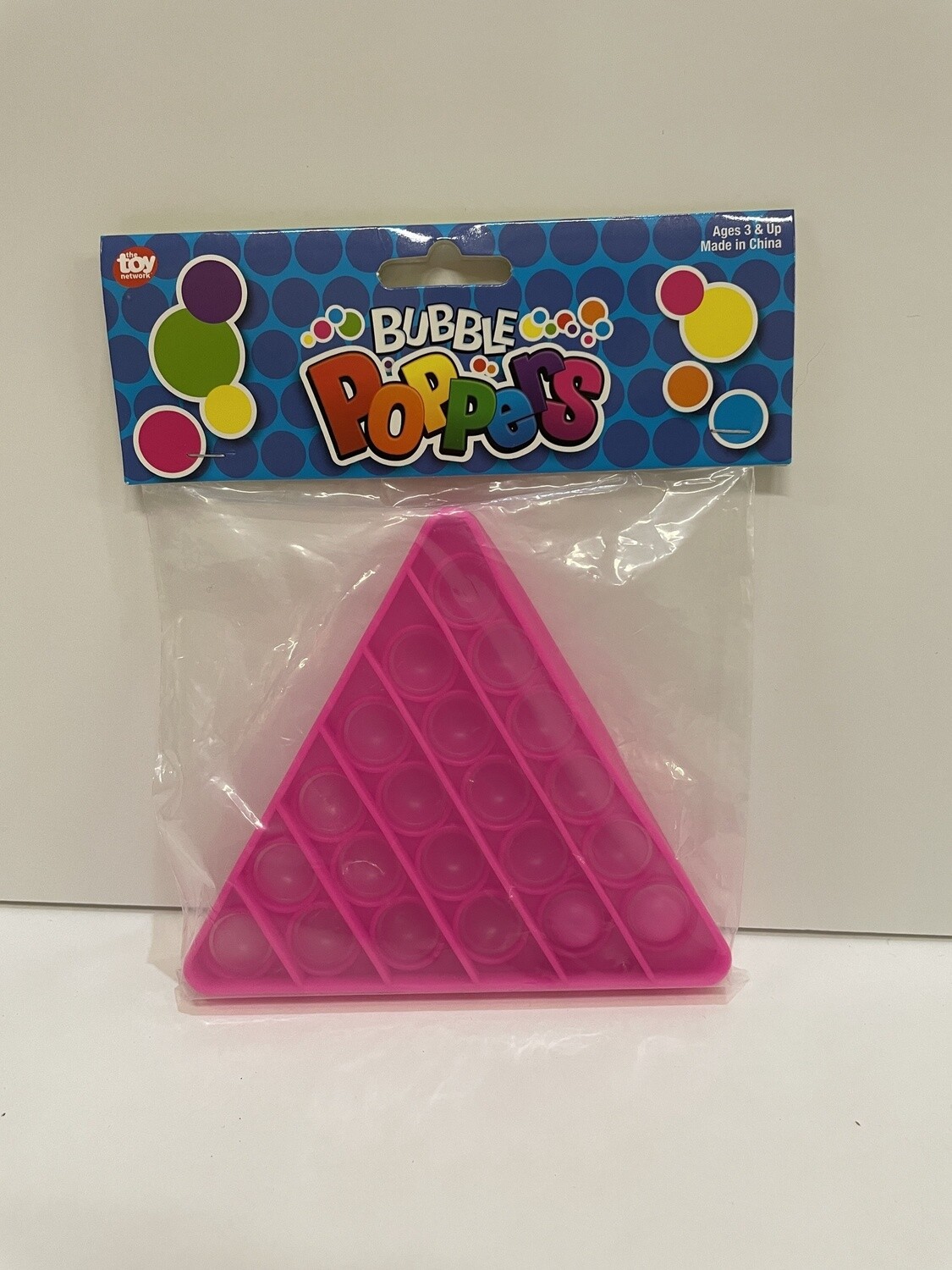 Bubble Poppers Pink Triangle