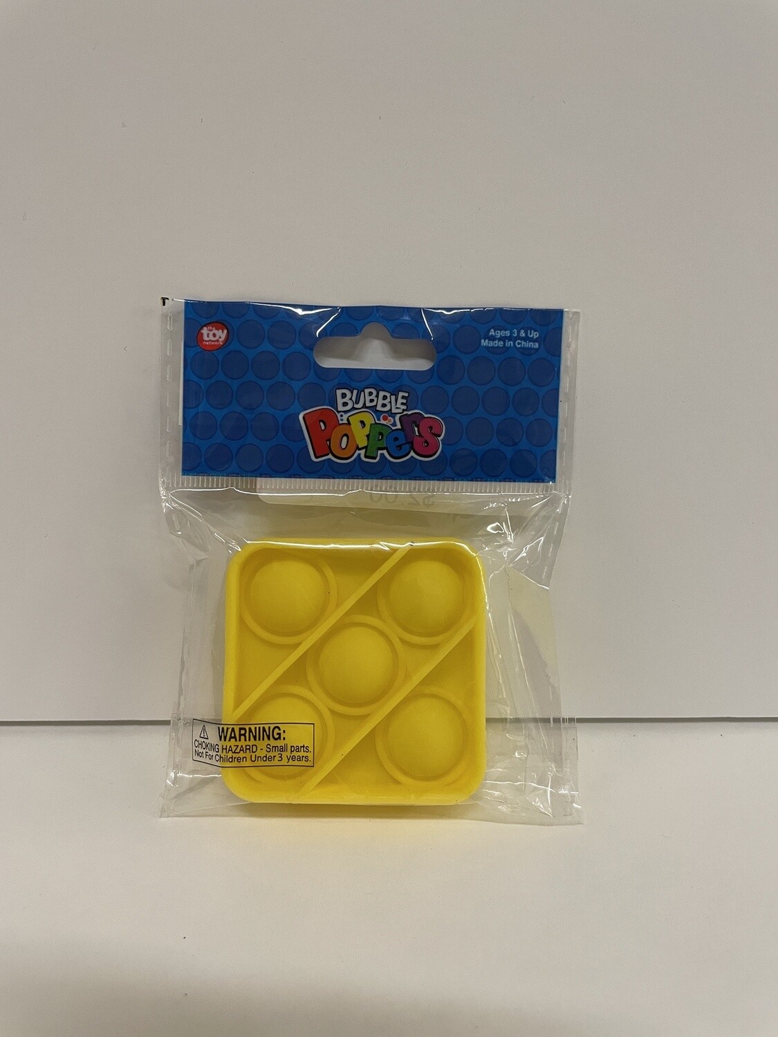 Bubble Poppers Yellow Mini