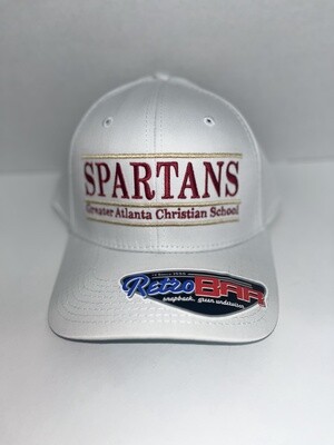 Spartan bar Hat-white