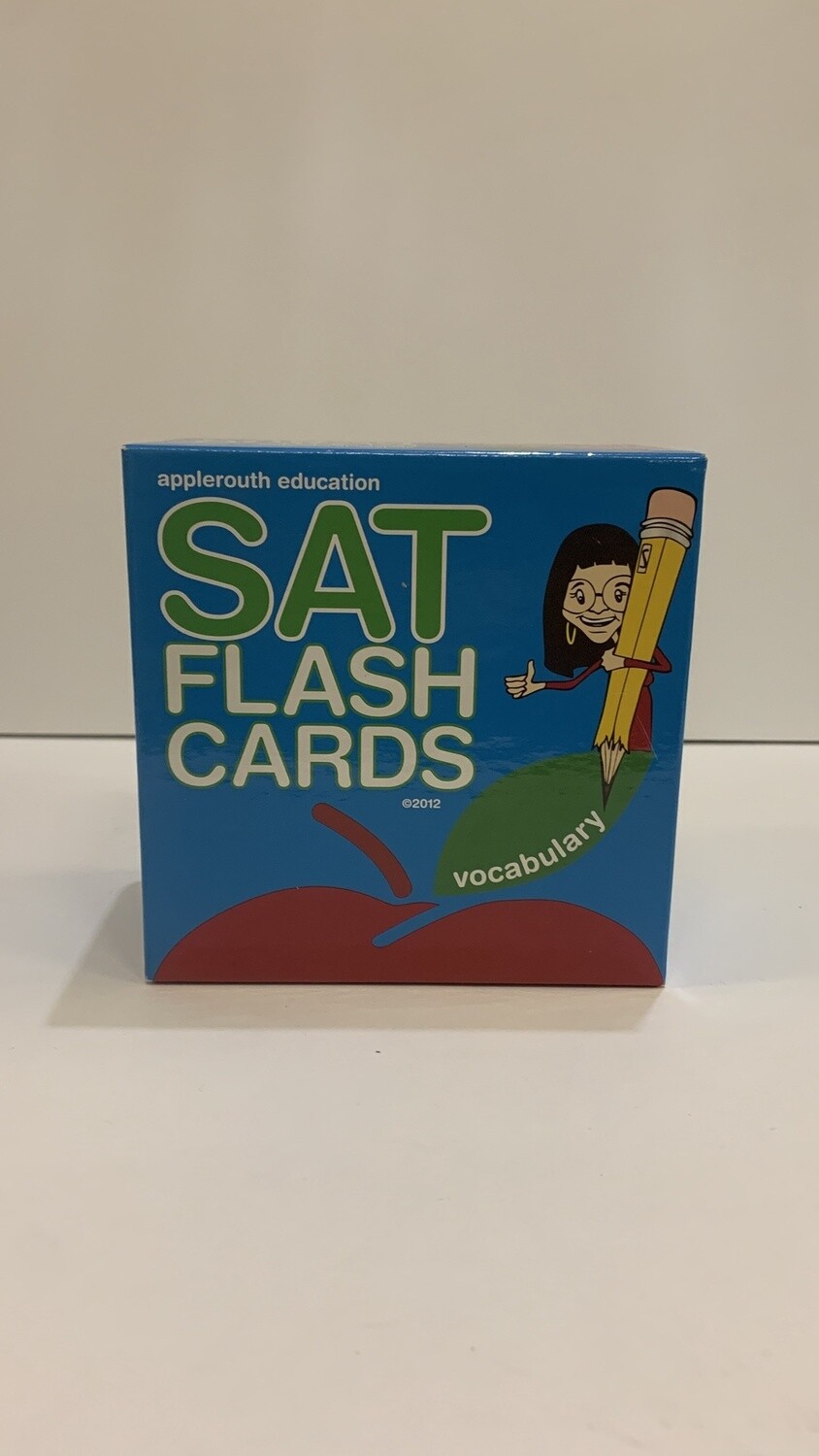 SAT Flash Cards 9780982333006