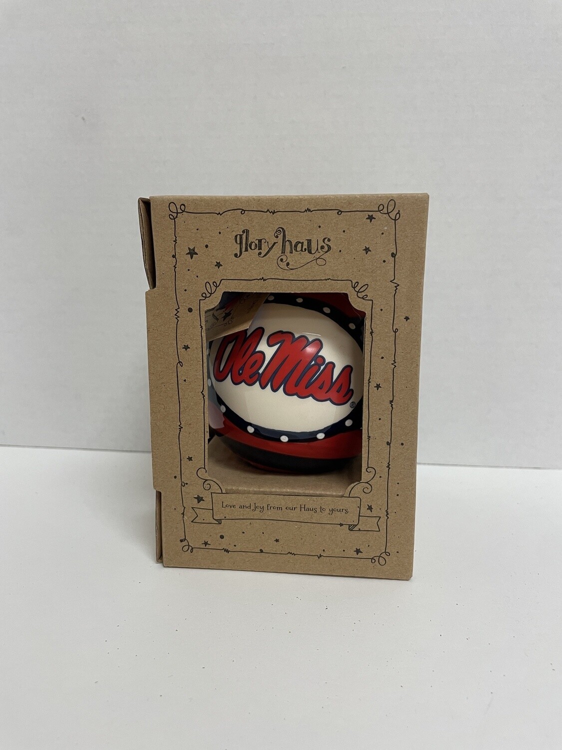 Ole Miss Collegiate Ornament