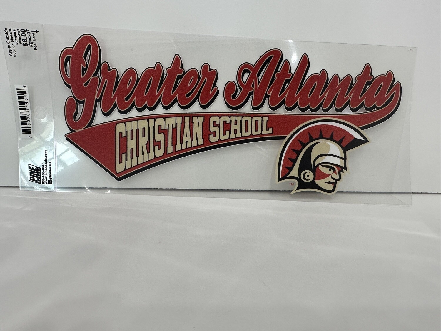 GAC Swoosh Sticker 22gss