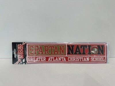 Spartan National Decal