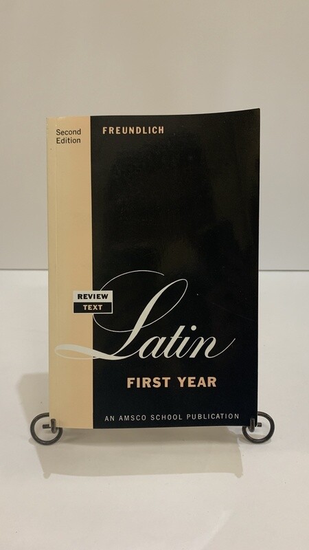 Review text in Latin First Year 9780877205517