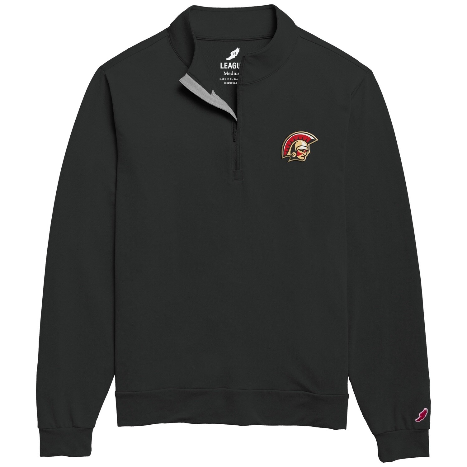 League All Day 1/4 Zip 23ladqz, Size: AS