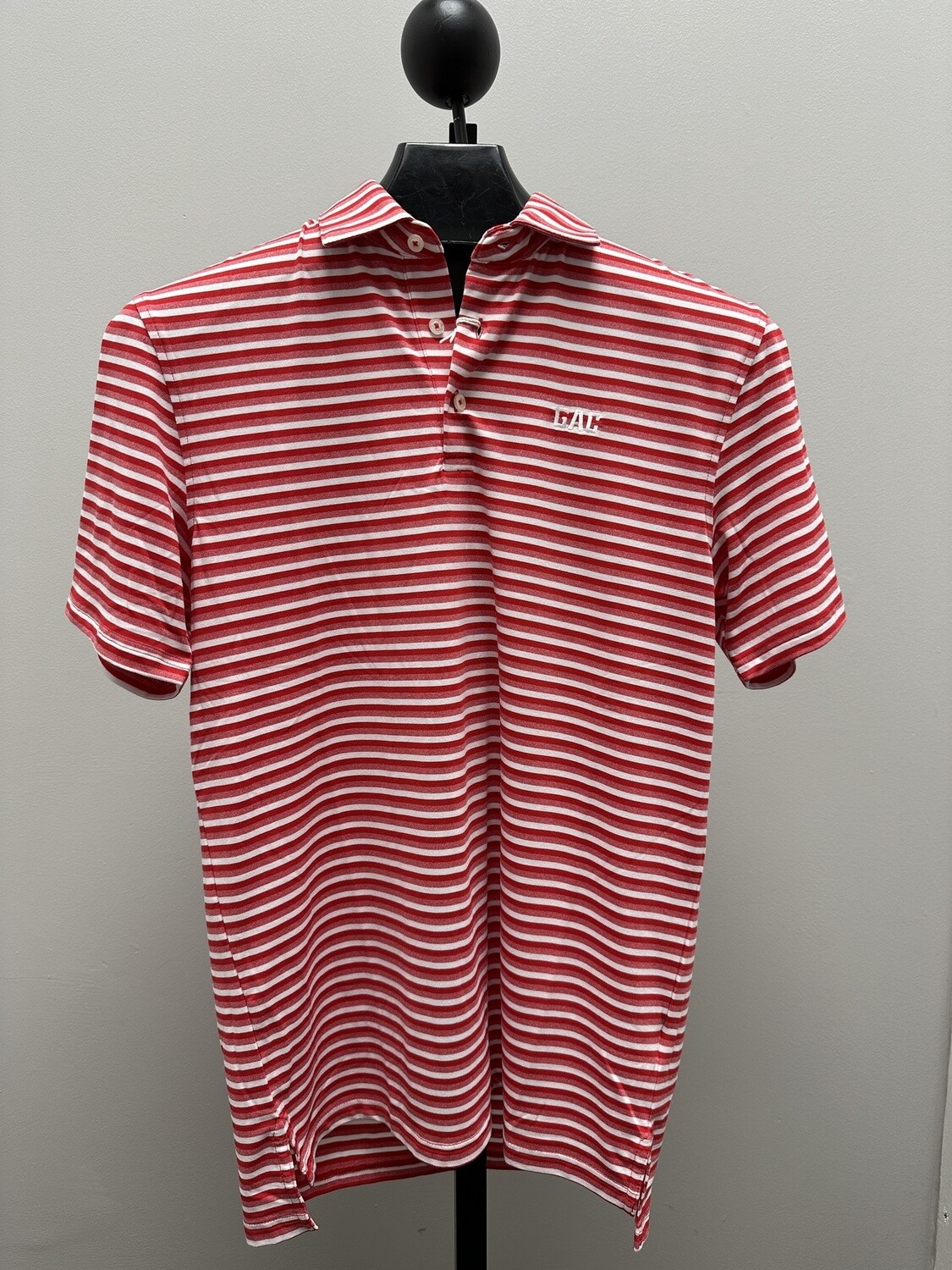 Southern Tide Red &amp; White Polo 22strwp, Size: AS