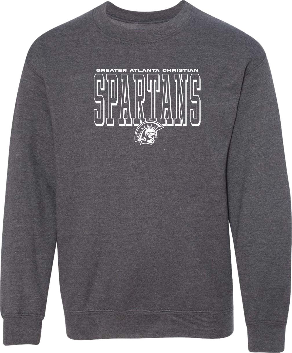 College House Youth GAC Spartans Crew 23chysc, Size: YS