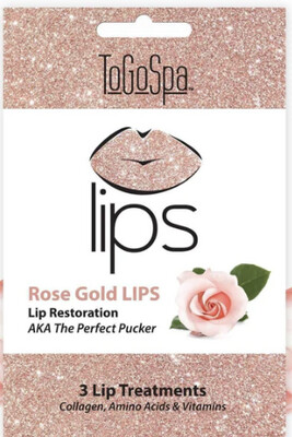 Rose Gold Lip Masks