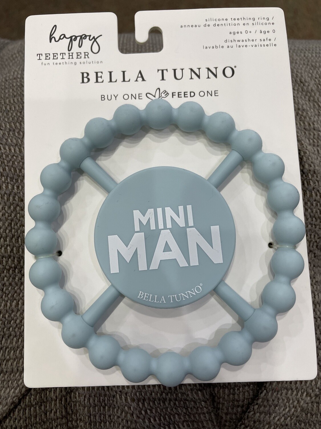 Mini Man Teething Ring