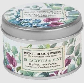 Eucalyptus &amp; Mint Travel Candle