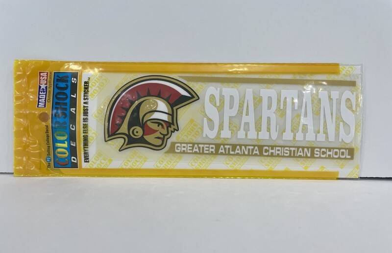GAC Spartans Car Decal