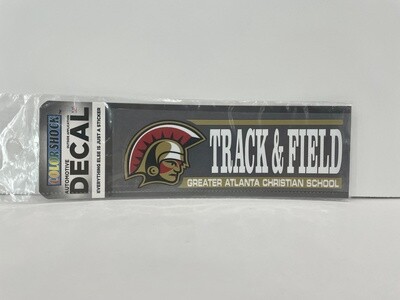 GAC Track and Field Car Decals